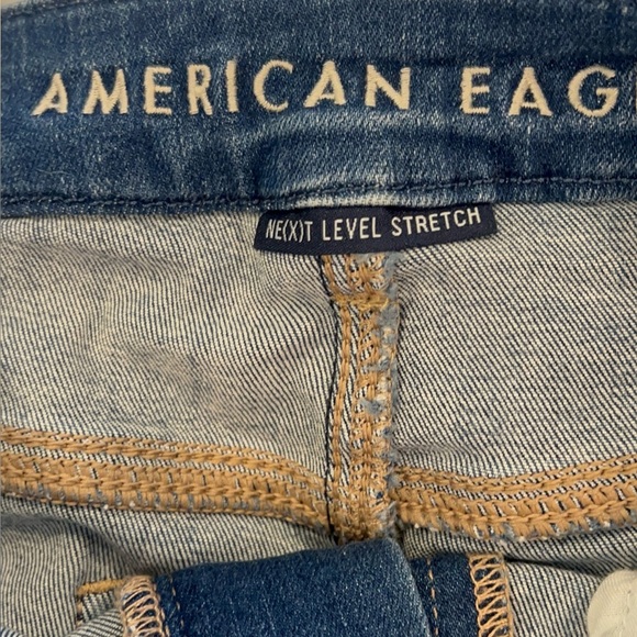 American Eagle size 10 curvy high-rise Shorty next level stretch - Picture 3 of 5